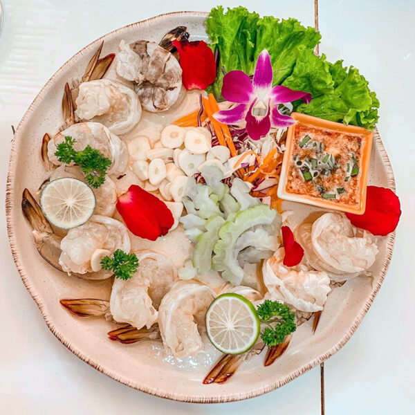 กุ้งแช่น้ำปลา